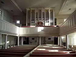 Interior of the chapel