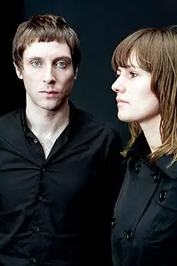 Prinz, left, with Horn, right