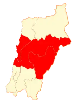 Location in the Atacama Region
