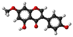 Prunetin molecule