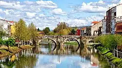 View of Monforte from the Cabe River