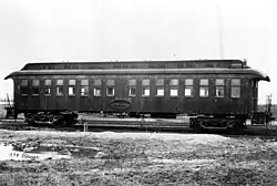 Exterior view of a Pullman car