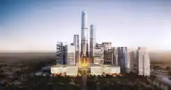 Central district plan of Purbachal