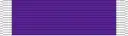 Width-44 purple ribbon with width-4 white stripes on the borders