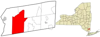 Location of Putnam Valley in New York