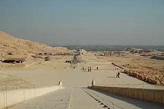 Entrance to the tomb