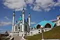 Qolşärif Mosque in Kazan, belonging to the Hanafi school, is one of the largest mosques in Russia.