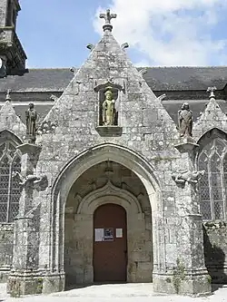 The south porch.