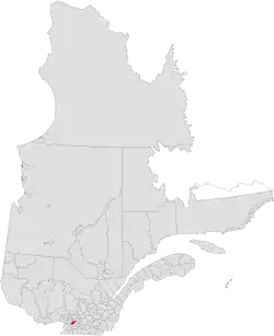 Location of Laval