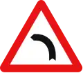 Curve to the left