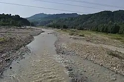 The Zăbala River in Spulber
