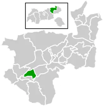 Location within Kufstein district