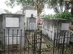 Crame's family grave