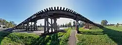 Historic railway viaduct, Terania St., Lismore