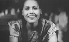 Ramola Devi as Madhuri in Khazanchi (1941).