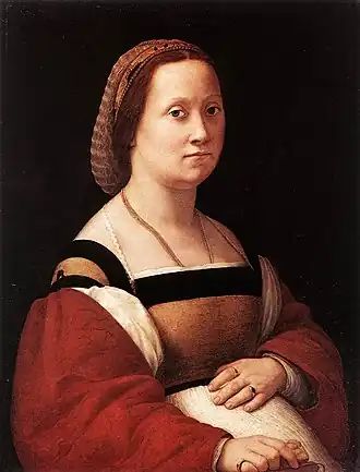 Raphael La Donna Gravida. 66 × 52&nbsp;cm.
