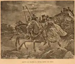 "Kidnap of the Queen Dona Mécia Lopes de Haro"