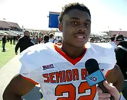 Ali interviewed at the 2024 Senior Bowl