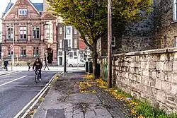 Rathmines Road viewed from Leinster Road