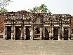 "Third facade to rear shrine", a later addition to Monastery 1.[28]