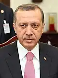 Recep Tayyip Erdoğan, serving leader of the Justice and Development Party (AK Party) since 2001 and Prime Minister of Turkey since 2003, received 311 nominations.[20]