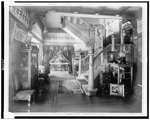Reception hall, 1905