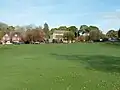 View across cricket green