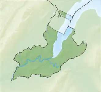 Lake Geneva is located in Canton of Geneva