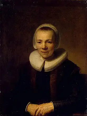 Portrait of Baertje Martens, St.Petersburg, Hermitage.