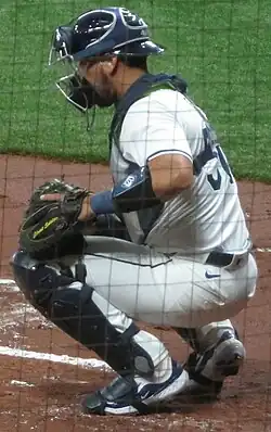 This person playing baseball