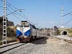 Class 333.101 pulling talgo cars (c.2006)