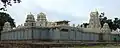 Gunja Narasimha Swamy temple complex, from outside the prakara at Tirumakudal Narasipura