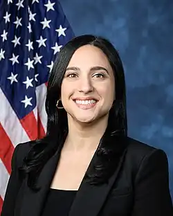 Photograph of Yassamin Ansari, the current U.S. representative for the 3rd district of Arizona