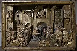 Altarpiece of the Nativity, Antwerp, 16th Century, 106,5 x 162 x 29,5&nbsp;cm