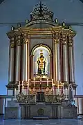 Church altar and retablo mayor