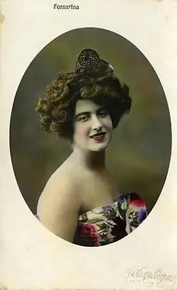 Coloured portrait by Antoni Esplugas, from the Centro de Documentación y Museu de las Artes Escénicas (MAE) in Barcelona.