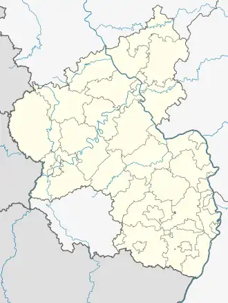 Mainz is located in Rhineland-Palatinate