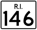 Route 146 marker