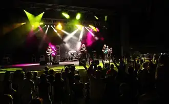 Riblja Čorba performing in Portorož in 2010