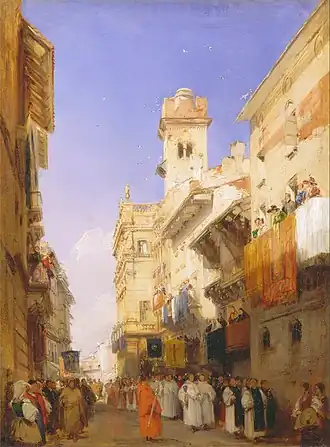 Corso Sant'Anastasia, Verona, 1828
