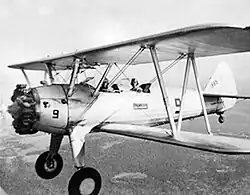 Cadet training in PT-17 Stearman