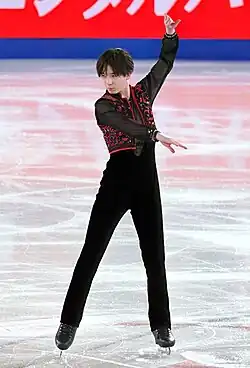 Rio Nakata at the 2024 Junior Grand Prix Final