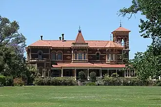 Ripponlea Estate, Elsternwick, Melbourne Victoria (1868) by Joseph Reed