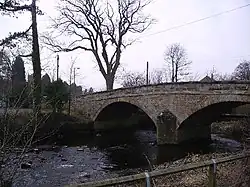 River Wenning passing The Punch Bowl in Low Bentham