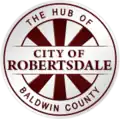 Official seal of Robertsdale, Alabama