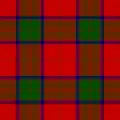 "Clandonoquhay" tartan, as published in 1842 in the Vestiarium Scoticum[30]