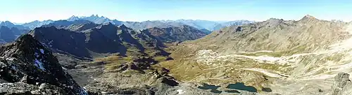 Panorama toward the Maurienne