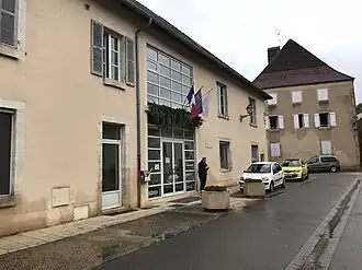 The town hall in Rochefort-sur-Nenon