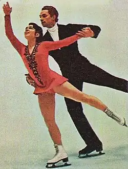 Irina Rodrina and Alexei Ulanov in 1972