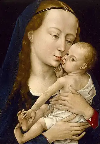 Rogier van der Weyden, Virgin and Child * (after 1454), 31.9 x 22.86&nbsp;cm
